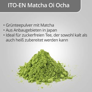 Produktbild für Matcha ITO-EN Oi Ocha, Grünteepulver