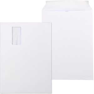 Produktbild für Versandtaschen Mailmedia Adressfeldtaschen weiß B4