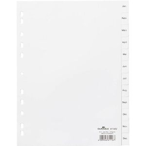 Produktbild für Register Durable 6114-02, A4, Jan.-Dez.