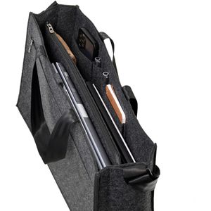 Produktbild für Laptoptasche STOP Desk Sharing Felt Sumba, 46228, dunkelgrau