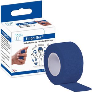 Pflaster Höga Fingerflex Bandage, blau, 1 Rolle