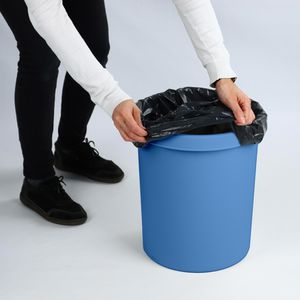 Produktbild für Papierkorb Helit H6106134, the german, blau