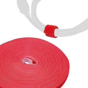 Produktbild für Klettband Label-the-cable Pro Roll Strap, rot