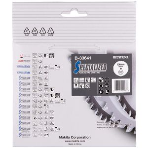 Produktbild für Kreissägeblatt Makita B-33641, Specialized
