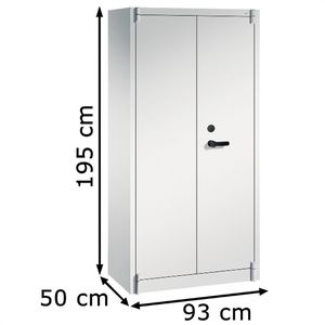 Produktbild für Aktenschrank CP-Möbel Certos 1170-200, aus Metall, feuerfest