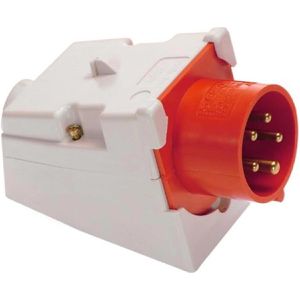 CEE-Wandstecker as-Schwabe 60436, 5-polig