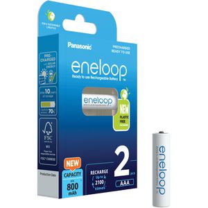 Produktbild für Akku Panasonic Eneloop BK-4MCDE, 1,2 V, 800 mAh