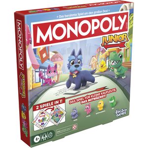 Brettspiel Hasbro G1856, Monopoly Junior 2 in 1