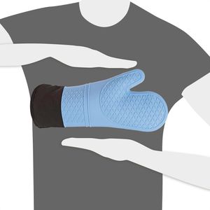 Produktbild für Ofenhandschuh Franz-Mensch Heattec, blau