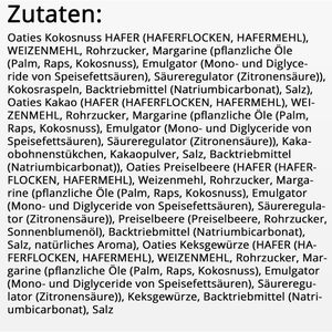 Produktbild für Kekse Hoppe Oaties Mix fairtrade, 4 Sorten