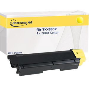 Produktbild für Toner Böttcher-AG für Kyocera TK-580Y