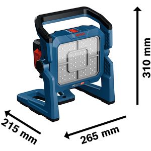 Produktbild für Baustrahler Bosch GLI18V-5000, LED, für 18 V Akkus