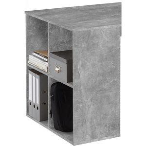 Produktbild für Schreibtisch FMD-Möbel Gent, 366-001, beton