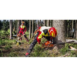 Produktbild für Forsthelm Protos Integral Forest G16, rot-gelb
