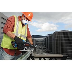 Produktbild für Metallhandkreissäge Bosch GKM 18V-50, Akku