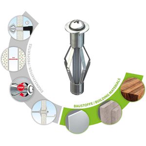 Produktbild für Dübel Tox 035101261, Acrobat M5