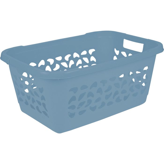 Keeeper Wäschekorb 28 Kunststoff, Jost, cm, 2 Griffen, x 52 aus mit x 44 AG 65 Liter – Böttcher blau