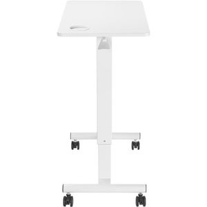 Produktbild für Beistelltisch LogiLink EO0041, weiß, aus Holz / Metall