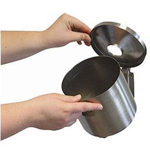 Produktbild für Aschenbecher VepaBins silber, für Outdoor
