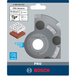 Produktbild für Diamantschleiftopf Bosch PRO Abrasive Topfscheibe