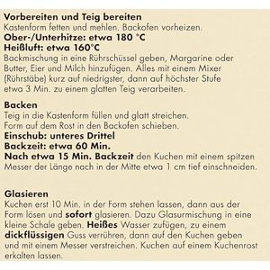 Produktbild für Kuchenbackmischung Dr.Oetker Zitronenkuchen