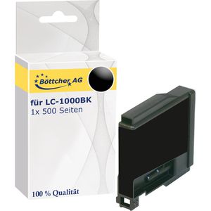 Tinte Böttcher-AG für Brother LC-1000BK