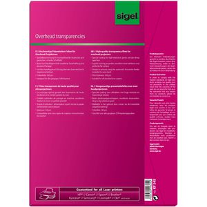 Produktbild für Kopierfolien Sigel KF 545, A4, klar