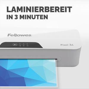 Produktbild für Laminiergerät Fellowes Pixel, mit 2 Rollen, A4