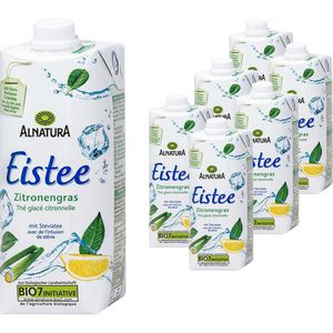 Eistee Alnatura Zitronengras mit Steviatee, BIO