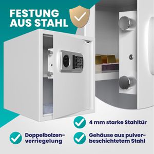Produktbild für Tresor Deuba 100858, hellgrau