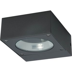 Produktbild für Wandleuchte SLV Quadrasyl, aus Aluminium, für außen (IP44)