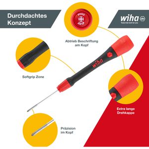 Produktbild für Schraubendreher Wiha PicoFinish, 42990, Set
