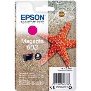 Produktbild für Tinte Epson 603 C13T03U340 Seestern, magenta