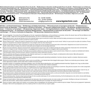 Produktbild für Autobatterie-Ladegerät BGS-technic 63506