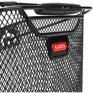 Produktbild für Fahrradkorb KLICKfix Citymax Racktime Vario, schwarz, 24 l