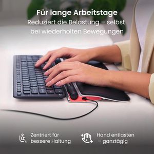 Produktbild für Maus Contour RollerMouse Red Plus, CDRMRED20210