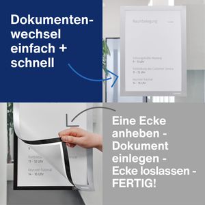 Produktbild für Inforahmen Magnetoplan 1131932 magnetofix, A4