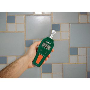 Produktbild für Feuchtemessgerät Extech MO57, LC-Display