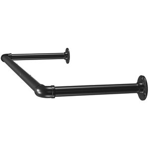 Produktbild für Wandgarderobe Songmics HSR67BK, Metall