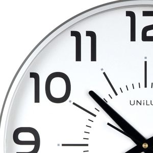 Produktbild für Wanduhr Unilux Maxi Pop, Kunststoff, analog, Quarzuhr