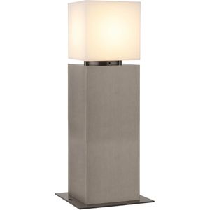 Produktbild für Wegeleuchte SLV Square Pole 60, silber, mit 230 V Netzstrom