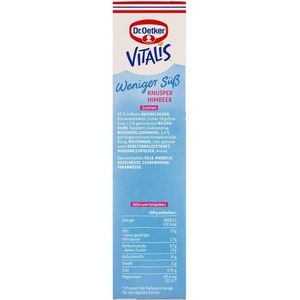 Produktbild für Müsli Dr.Oetker Vitalis Weniger süß