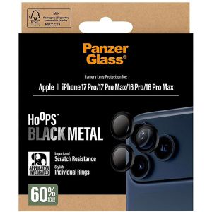 Produktbild für Kamera-Schutz PanzerGlass Hoops 43455, schwarz, 3 Stück