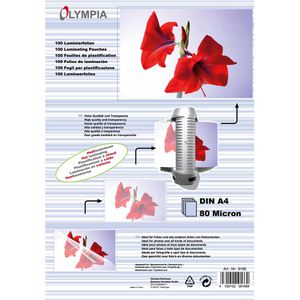 Produktbild für Laminierfolien Olympia 9166, DIN A4