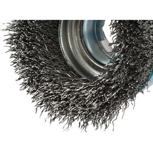 Produktbild für Drahtbürste Makita D-73346, gewellt, Topfbürste