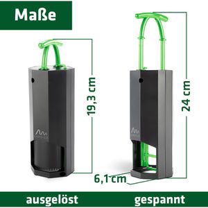 Produktbild für Wühlmausfalle Gardigo 70072INT, Kolbenfalle