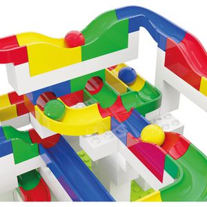 Produktbild für Murmelbahn HUBELINO 420572 Baukasten maxi