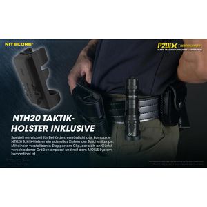 Produktbild für Taschenlampe Nitecore P20iX Precise LED, aufladbar
