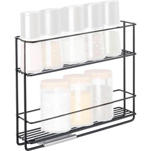 Gewürzregal Metaltex In&Out 360850000, lava, mit 2 Etagen