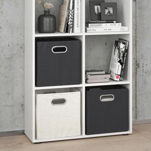Produktbild für Bücherregal Vicco Scutum, weiß